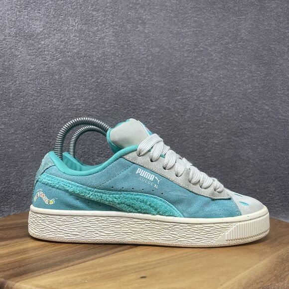 Puma Suede XL Squishmallows Youth 5 Women's 6 Winston Blue White GS Sneakers - Picture 1 of 8
